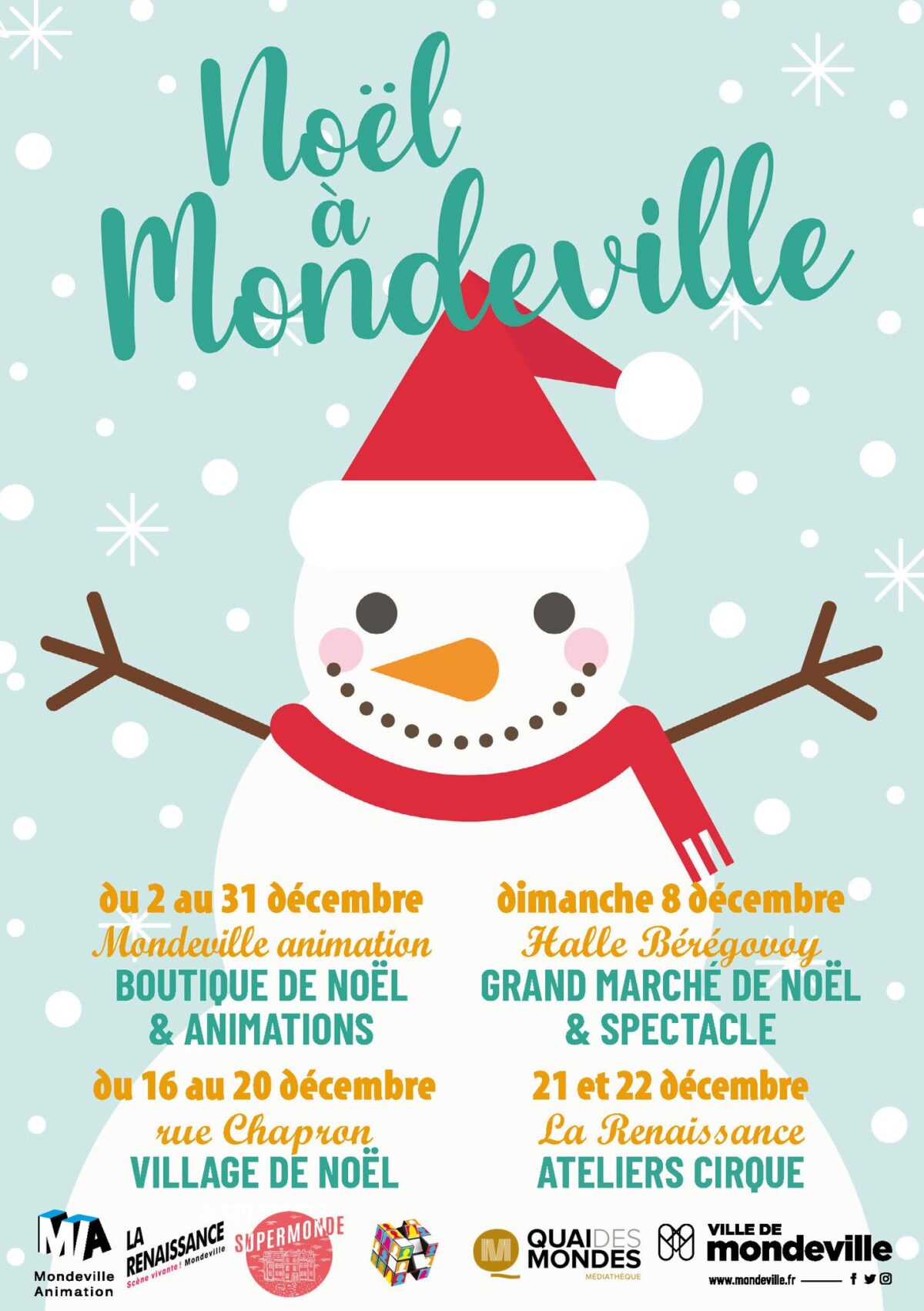 La féérie de Noël s’installe à Mondeville du 2 au 31 décembre 2024