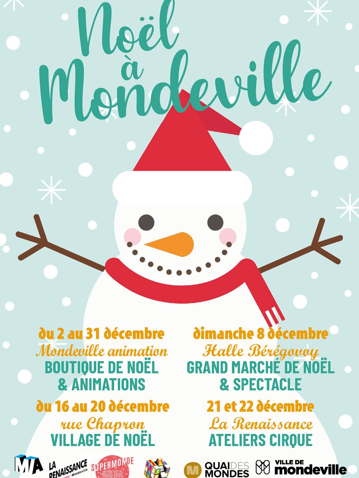 La féérie de Noël s’installe à Mondeville du 2 au 31 décembre 2024